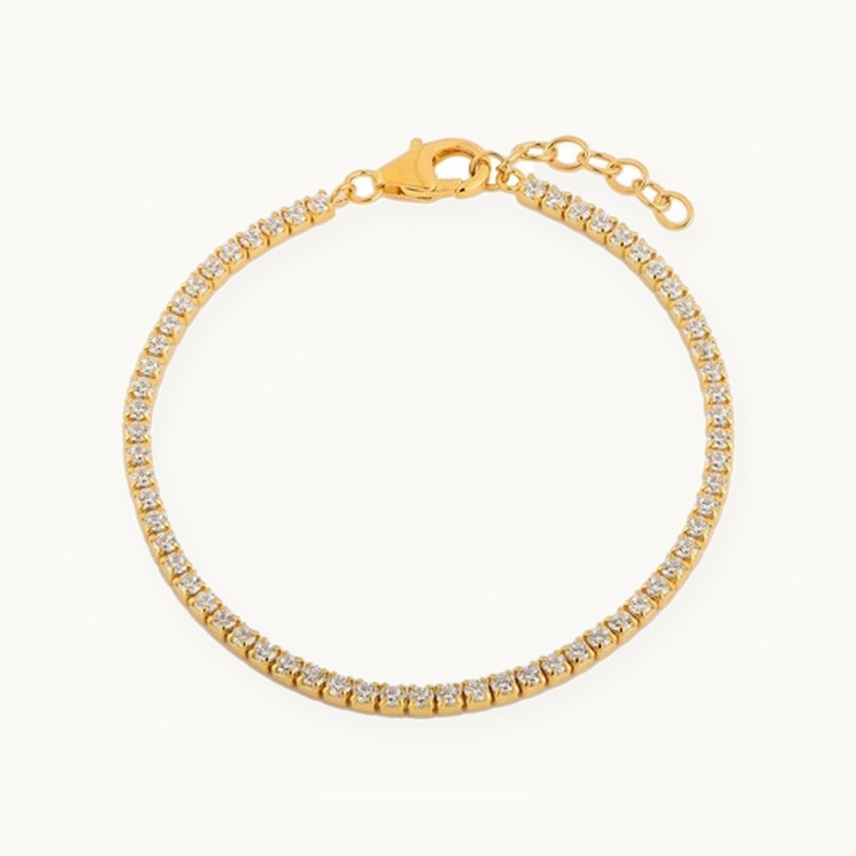 Round Tennis Bracelet