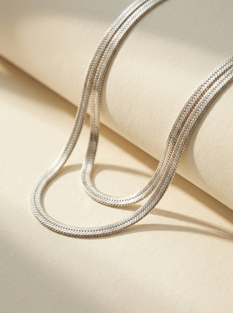 925 sterling silver chain detail